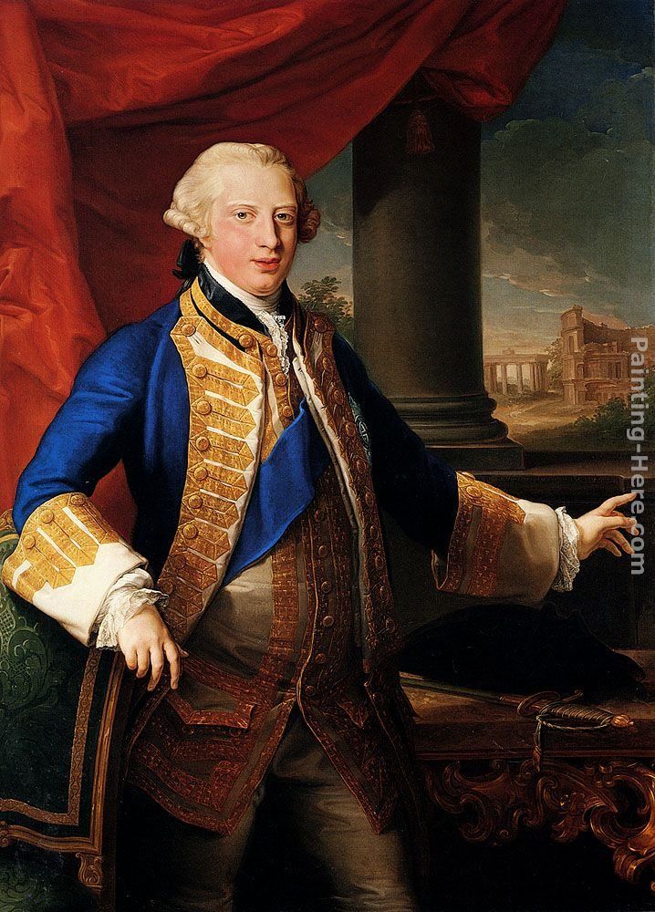 Pompeo Girolamo Batoni Portrait Of Edward Augustus, Duke Of York (1739-1767)